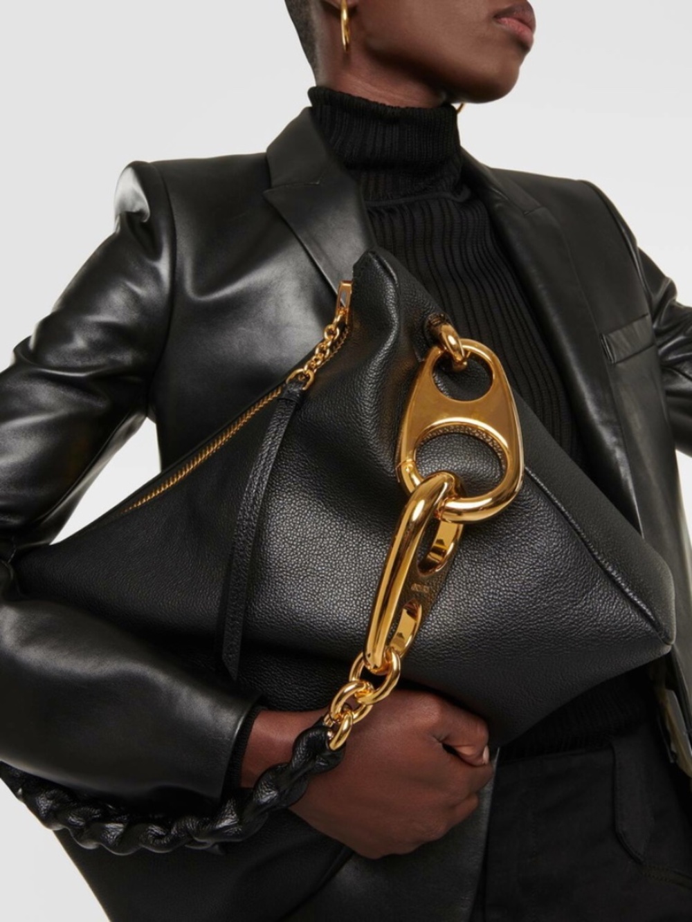 Tom Ford Carine Large leather shoulder bag